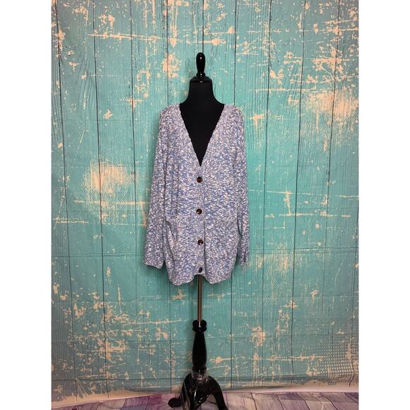 All Worthy V neck buttoned oversize cardigan size S - Picture 7 of 7